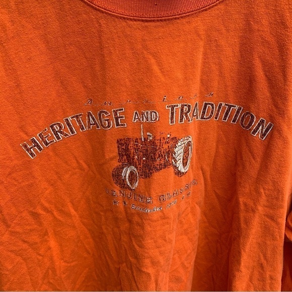 Vintage Tee Shirt Tractor Heritage and Tradition Size XL - Picture 3 of 5